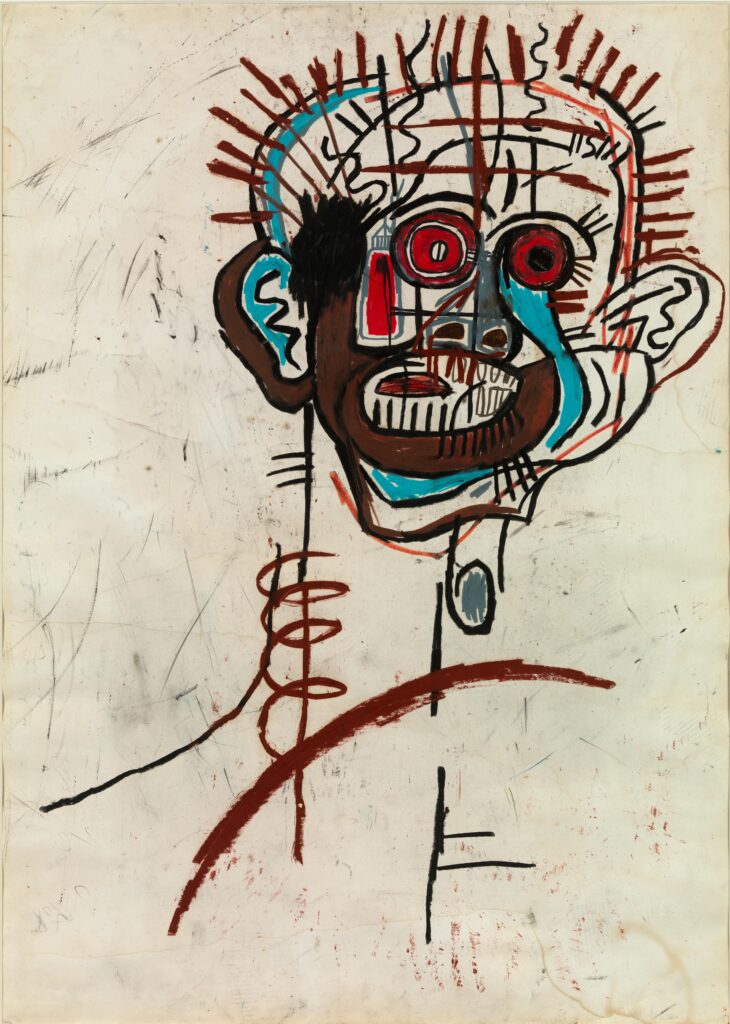 Jean-Michel Basquiat tegning