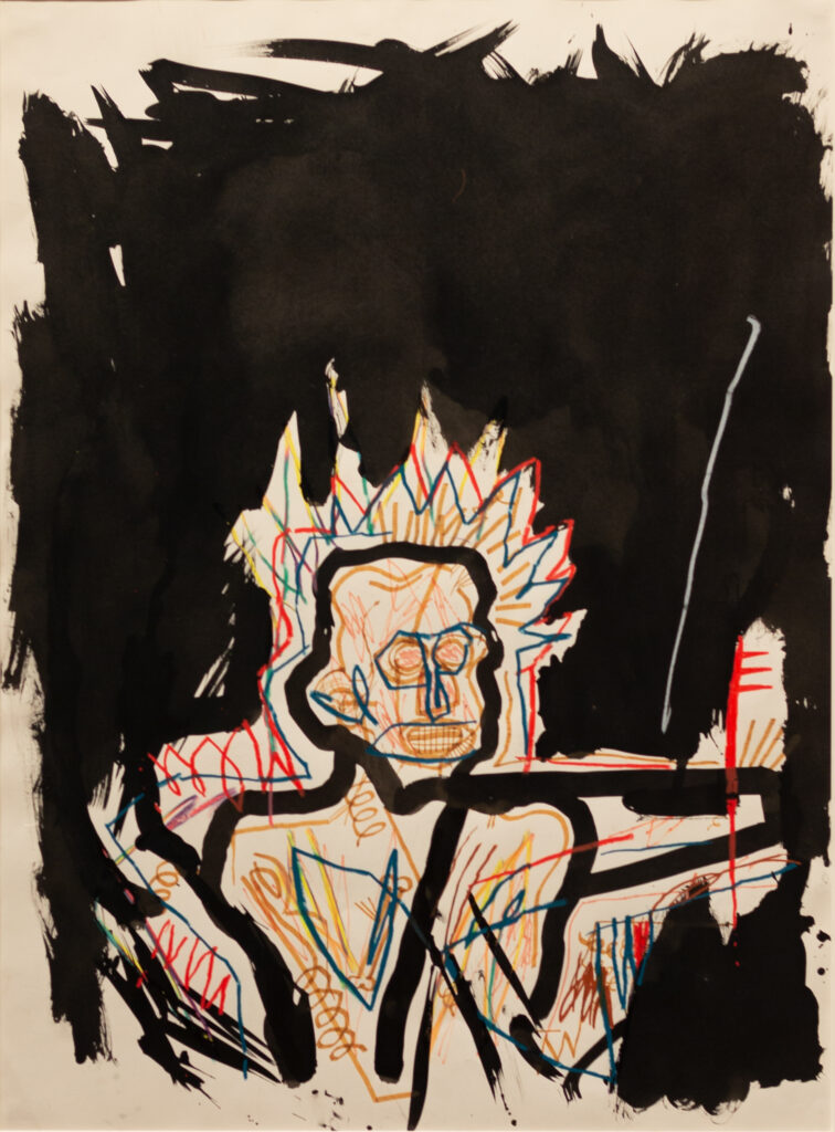 Jean-Michel Basquiat tegning
